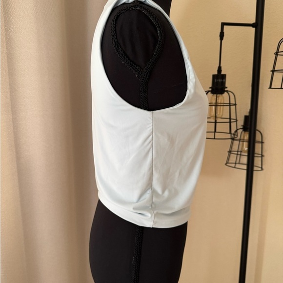 Elodie Light Blue Casual Classic Minimalist Tank Top - Picture 3 of 6